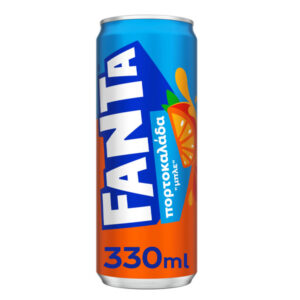 Fanta Πορτοκαλάδα Μπλε 330ml