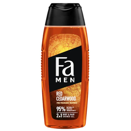 FA Αφρόλουτρο Men 400ml (Red Cedarwood)