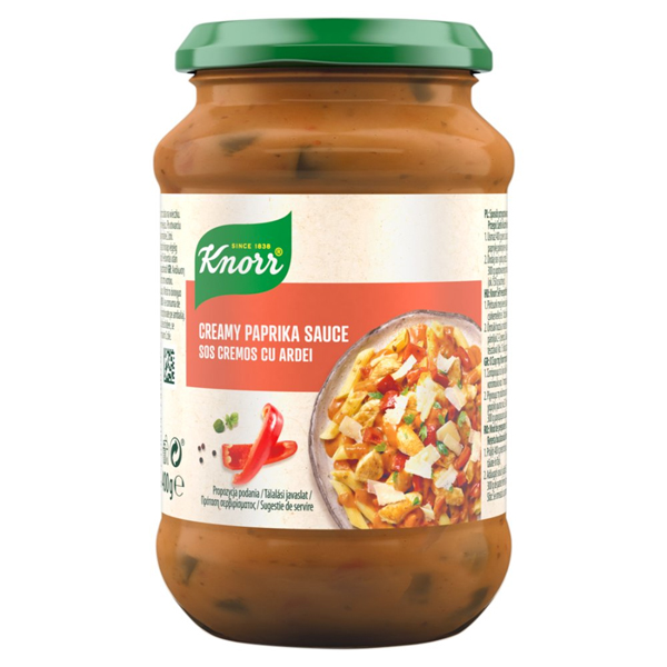 Knorr Έτοιμη Σάλτσα 400gr - Τομάτα και Πιπεριές