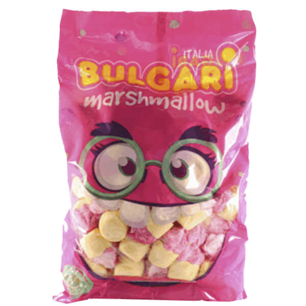 Κεκάκια Marshmallows Bulgari 900gr Βανίλια