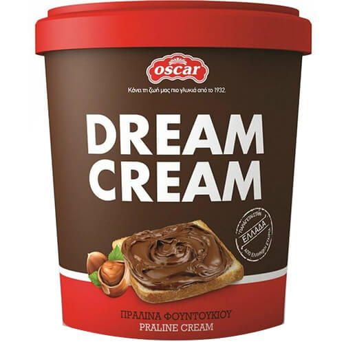 Oscar Dream Cream Πραλίνα Φουντουκιού 320gr