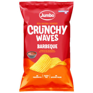 Jumbo Crunchy Chips 90gr (BBQ) Χωρίς Γλουτένη