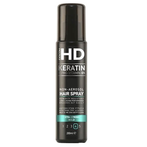 Farcom HD Non-Aerosol Hairspray 200ml (Extra Δυνατό Κράτημα)