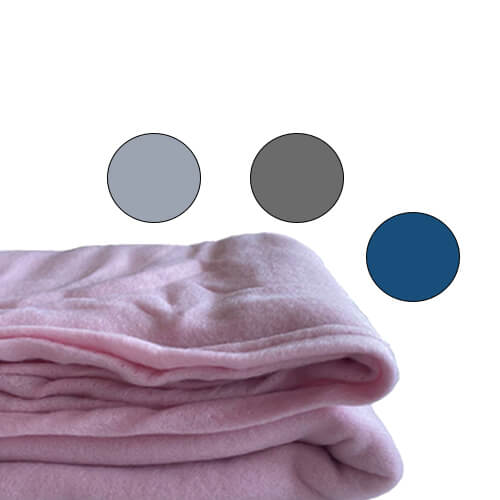 TNS Κουβέρτα Fleece Μονόχρωμη Μονή 150x220cm