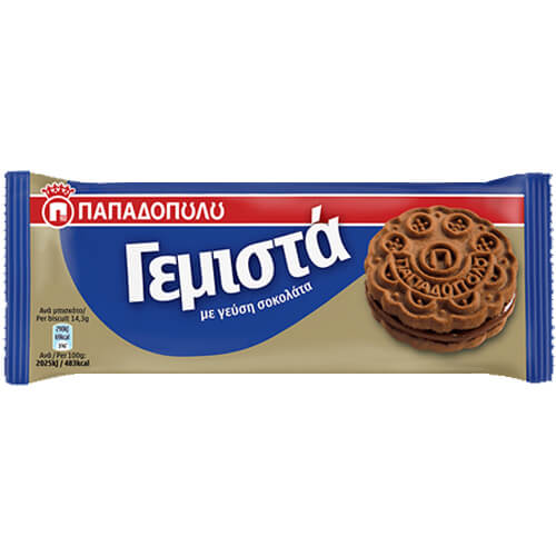 Παπαδοπούλου Γεμιστά Σοκολάτα 58gr