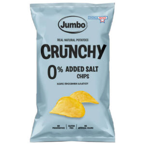 Jumbo Crunchy Chips 90gr (Χωρίς Αλάτι)
