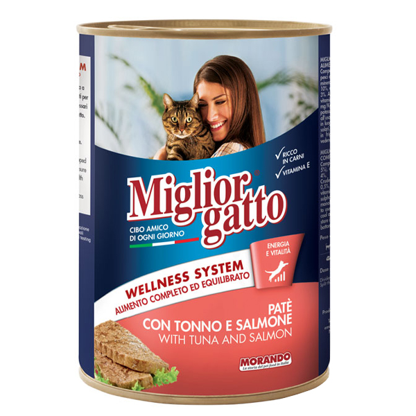 Miglior Γατοτροφή Κονσέρβα 405gr (Σολομός)