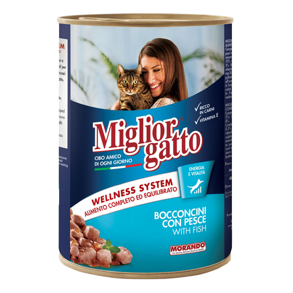 Miglior Γατοτροφή Κονσέρβα 405gr (Ψάρι)