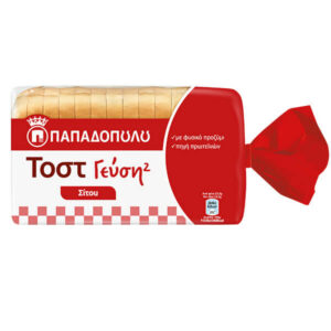 Παπαδοπούλου Τοστ Γεύση 2 325gr