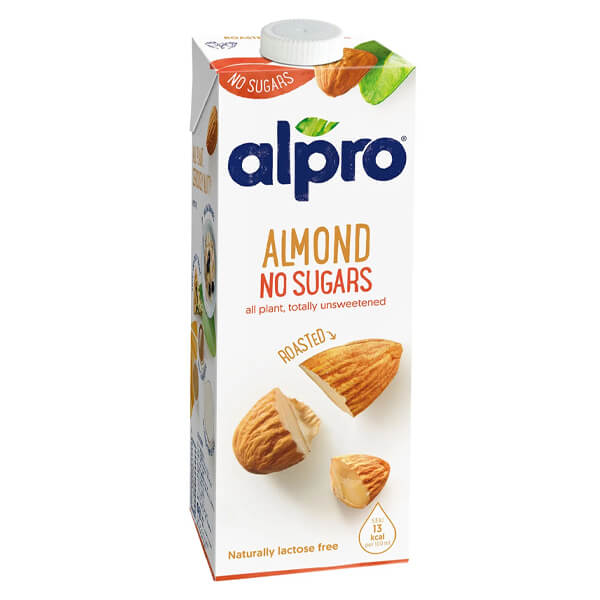 Alpro Ρόφημα Αμυγδάλου Χωρίς Ζάχαρη 1lt (Ψημένο Αμύγδαλο)