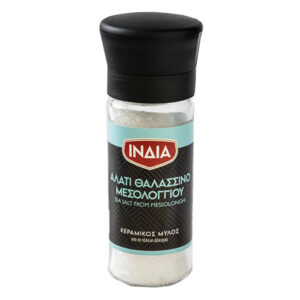 Ινδία Αλάτι Θαλασσινό Μεσολογγίου 70gr (Μύλος)