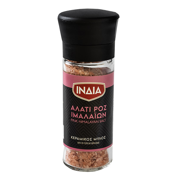 Ινδία Αλάτι Ροζ Ιμαλαΐων 97gr (Μύλος)
