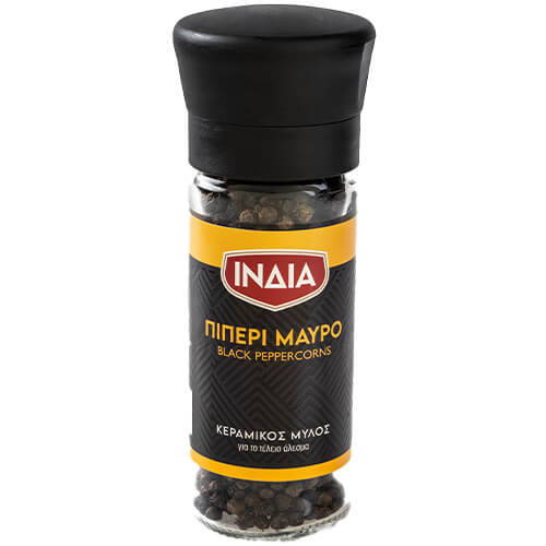 Ινδία Μαύρο Πιπέρι 40gr (Μύλος)
