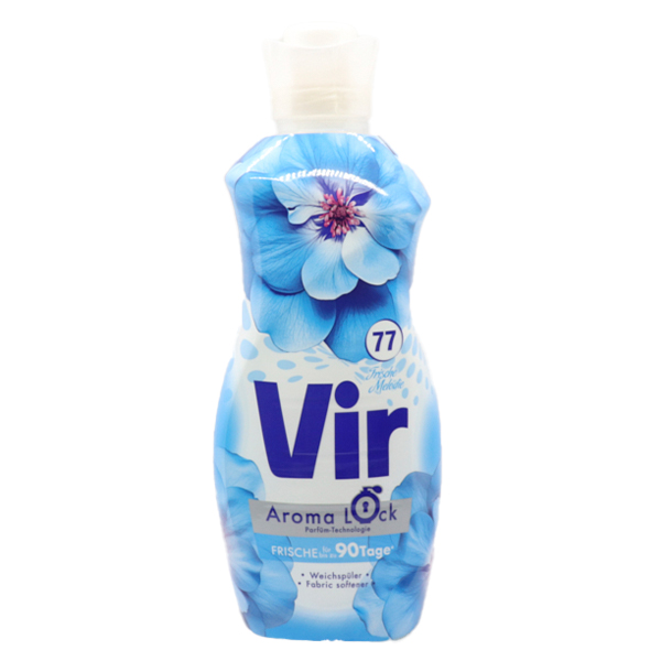 Vir Μαλακτικό Ρούχων 77μεζ. (1700ml) Μπλε Aroma Lock