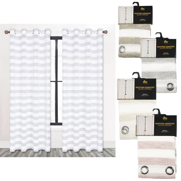 TNS Κουρτίνα Δωματίου 140x250cm