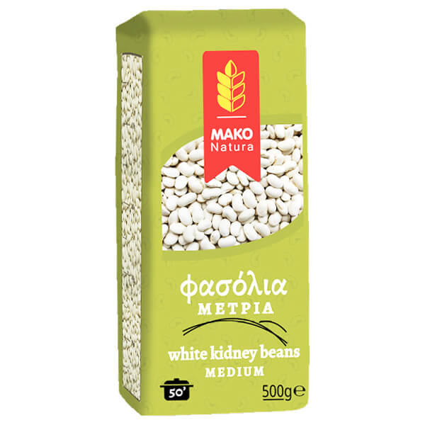 Μακό Φασόλια Μέτρια 500gr