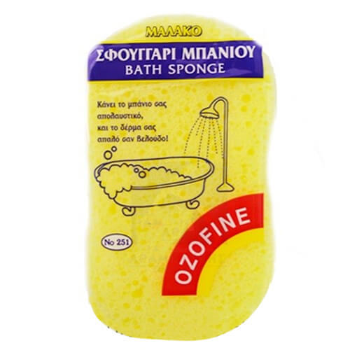 Multy Σπόγγος Μπάνιου Ozofine Διπλής Όψης Νο 207