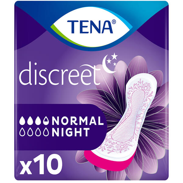 TENA Σερβιέτες Discreet Normal 10τεμ.