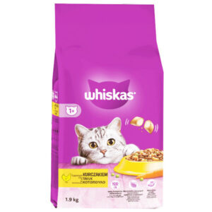 Whiskas Γατοτροφή Κροκέτα 1.9kg (Κοτόπουλο)