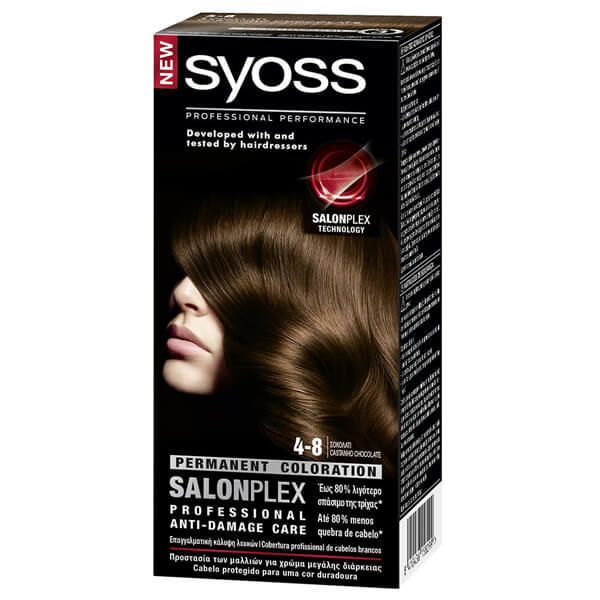 Syoss Βαφή Μαλλιών (Ν4-8) Σοκολατί