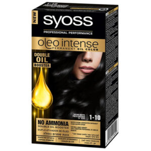 Syoss Βαφή Μαλλιών Oleo (Ν1-10) Έντονο Μαύρο