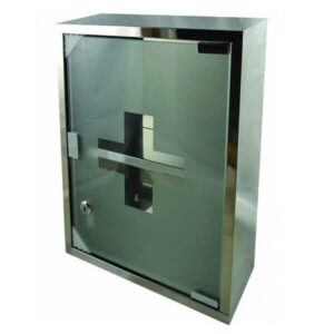 Φαρμακείο Με Κλειδαριά Inox (Ε-1215)