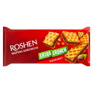 Roshen Wafers Sandwich Τραγανή Γκοφρέτα 142gr (Φουντούκι)