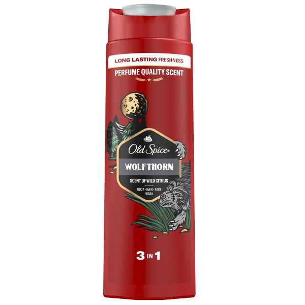 Old Spice Αφρόλουτρο 400ml Wolfthorn