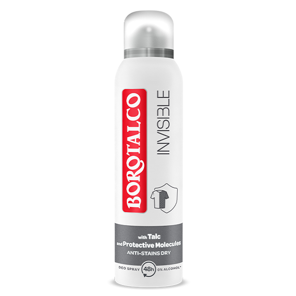 Deo Spray Borotalco Invisible 150ml