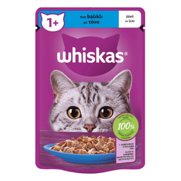 Whiskas Γατοτροφή Pure Delight 85gr
