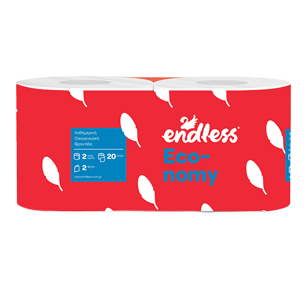 ENDLESS Χαρτί Υγείας Economy 2ply - 65gr x 2 Ρολά