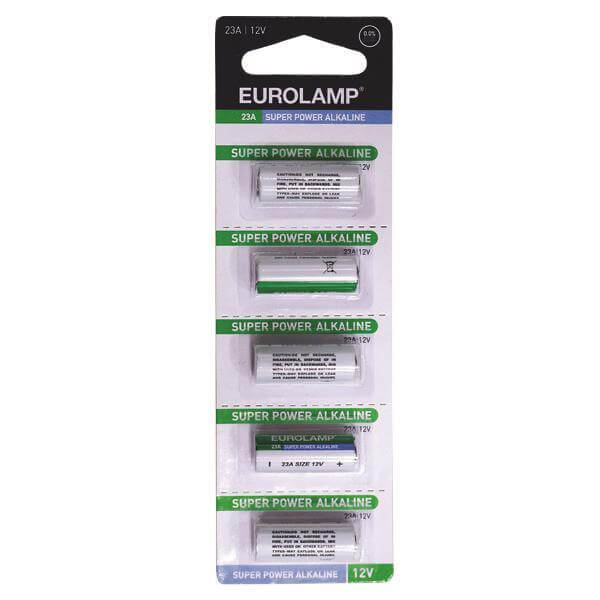Eurolamp Μπαταρία Αλκαλική 23A 12V 5τεμ.