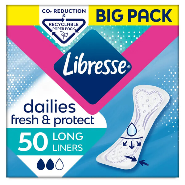 Libresse Σερβιετάκια Long 50τεμ.