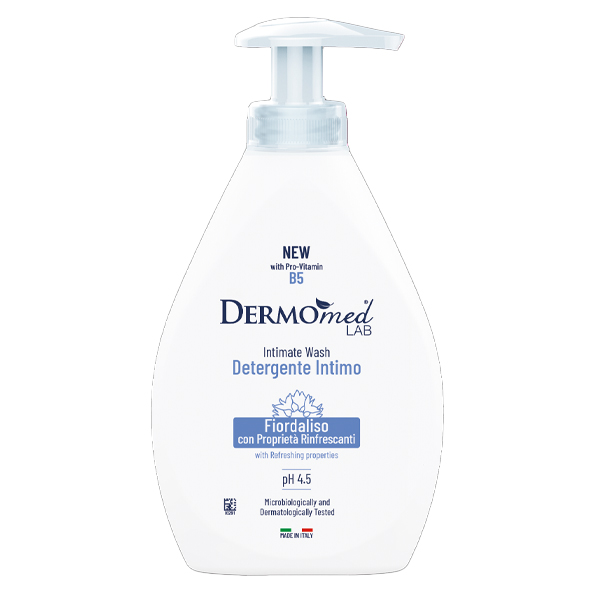 Dermomed Καθαριστικό Για Ευαίσθητη Περιοχή 250ml (Cornflower With B5)
