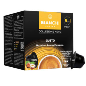 Bianchi Dolce Gusto Espresso Caps 16τεμ.x7gr. Hazelnut