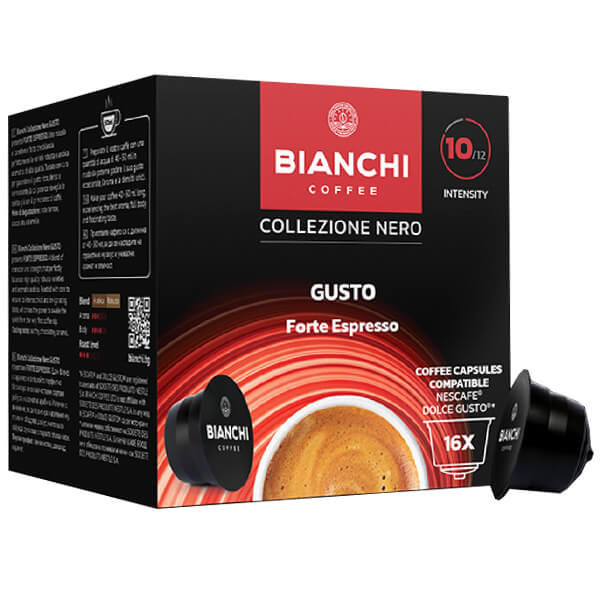 Bianchi Dolce Gusto Espresso Caps (16τεμ.x7gr.) Forte