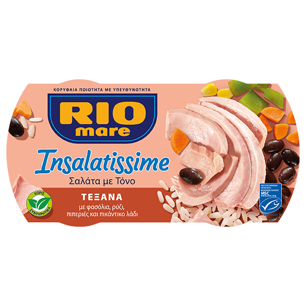 Rio Mare Τόνος Πολυσαλάτα (2x160gr) Τεξανά