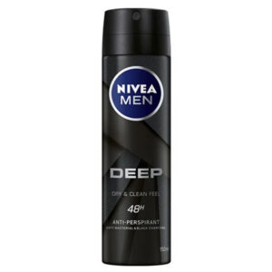 Nivea Deo Men 150ml (Deep) (Black Carbon) (Dry & Clean)