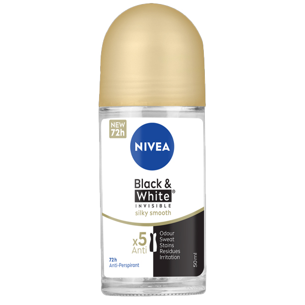 Nivea Roll-On Women 50ml - Invisible Silky Smooth