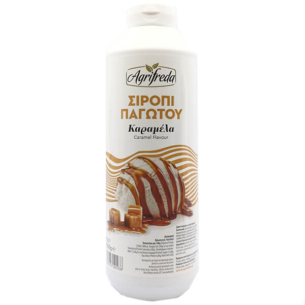 AGRIFREDA Σιρόπι Παγωτού 1kg Καραμέλα
