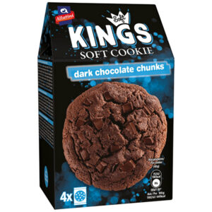 Αλλατίνη Soft Kings Cookie 160gr (Μαύρη Σοκολάτα)
