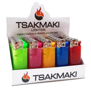 Tsakmaki Αναπτήρας Πέτρα Υγρό 077 (25τεμ.) - Διάφορα Χρώματα