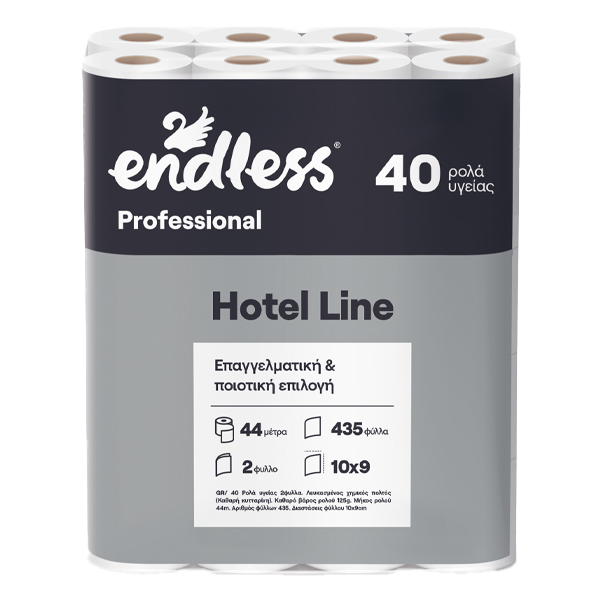 ENDLESS Χαρτί Υγείας Hotel Line 2ply 125gr x 40 Ρολλά