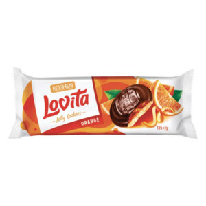 Roshen Lovita Jelly Cookies 135gr (Πορτοκάλι)