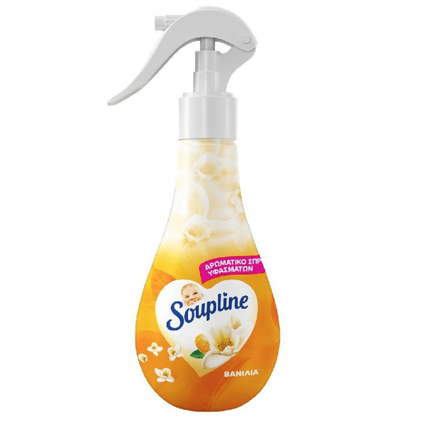 Soupline Spray Υφασμάτων 250ml Βανίλια