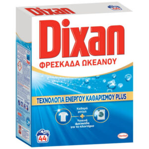 Dixan Σκόνη 44μεζ. 2,20kg Φρεσκάδα Ωκεανού