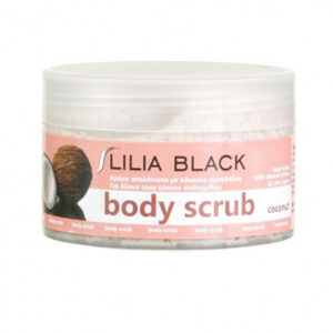 Lilia Black Scrub Σώματος 250ml (Καρύδα)