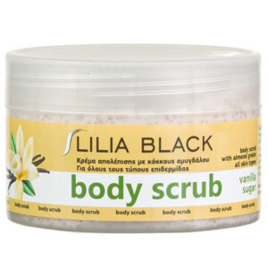 Lilia Black Scrub Σώματος 250ml (Βανίλια)