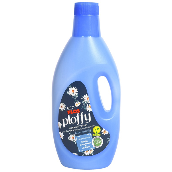 Flos Ploffy Eco Μαλακτικό 1,5lt (Γαλάζιο)