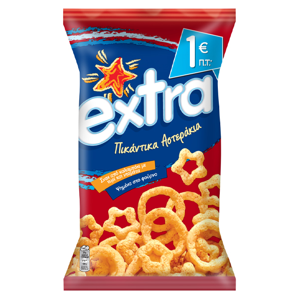 Extra Αστεράκια Πικάντικη 85gr
